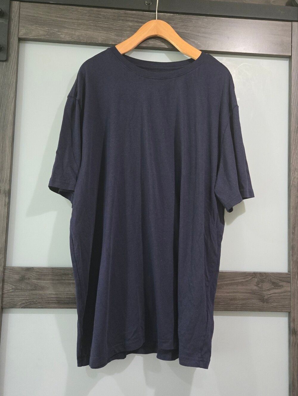 QUINCE Navy Cotton Modal Crew Neck Tee  Size XXL